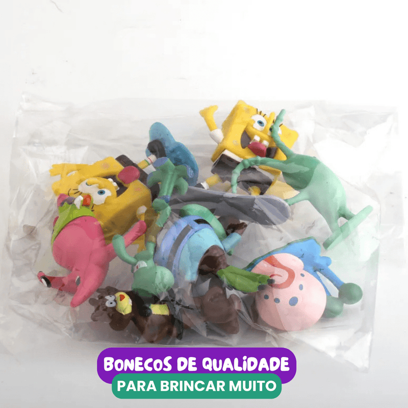 Bonecos de Personagens [KIT COMPLETO]