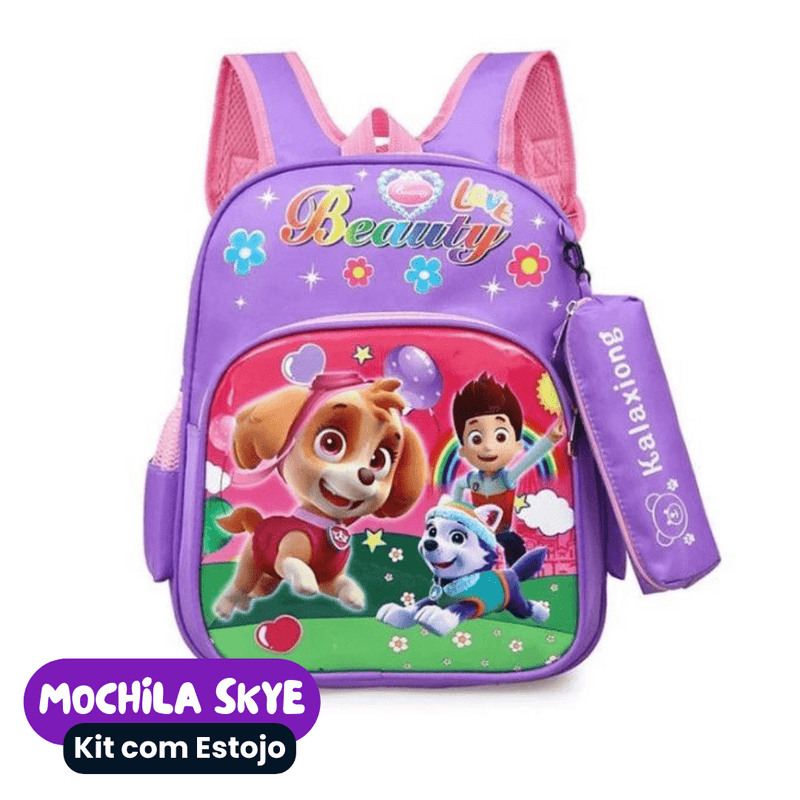 Mochila Infantil Patrulha Canina