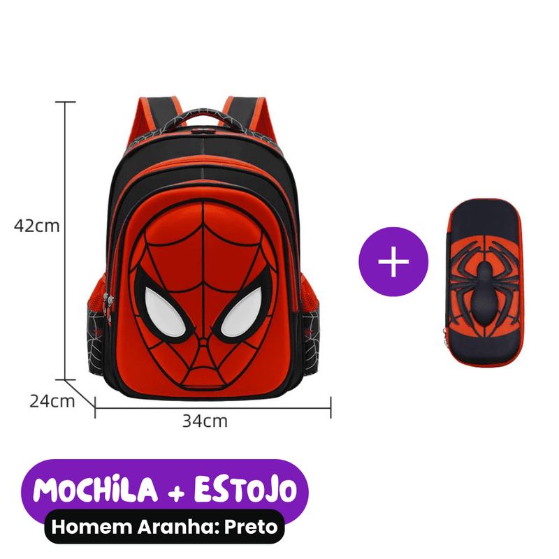 Mochila do Homem Aranha