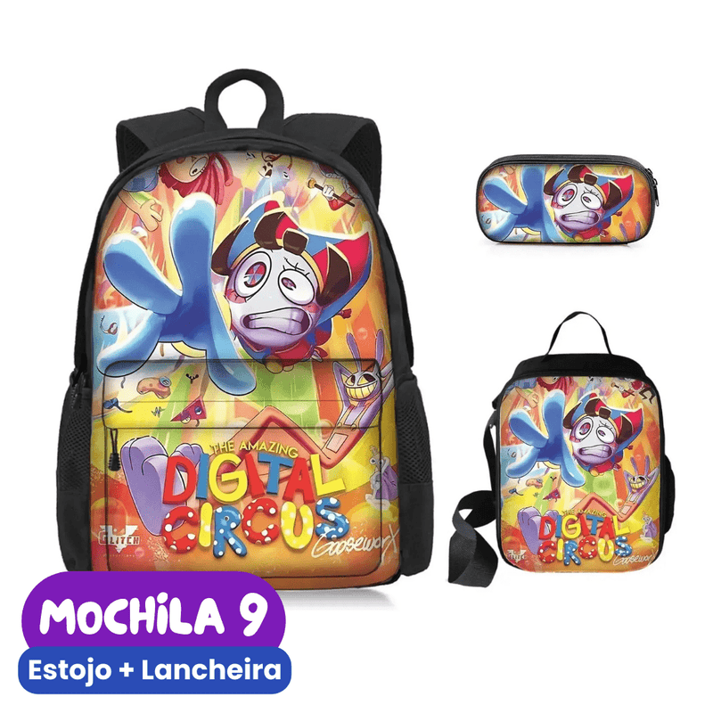 O Incrível Circo Digital Mochila