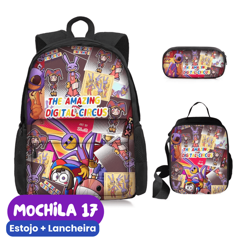 O Incrível Circo Digital Mochila