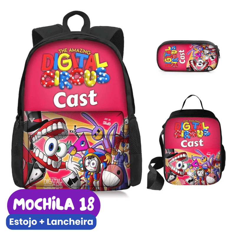 O Incrível Circo Digital Mochila